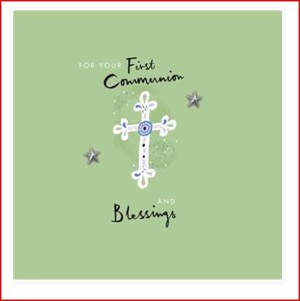 Hallmark First Communions Card - for Your First Communions and Blessings