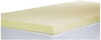 100% Memory foam mattress topper (Foam only, without covers) UK bed Sizes (Double, 1)