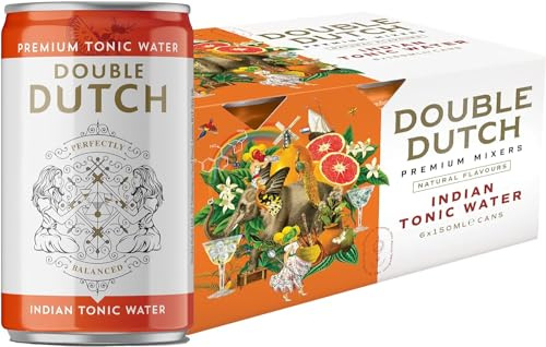 Double Dutch Indian Tonic Water, 6 x 150ml