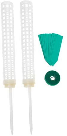 KONTONTY 1 Jeu Ensemble de Colonne de Mousse Jardinage Outillage Accessoire Jardinage Propagation Plantes d'hortensia enjeux Poteau grimpant Professionnel Fixer Les poteaux des Plantes PP