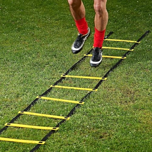 Sport Agility-Stegar Snabbinstallation Träningsredskap Förvaringsväska