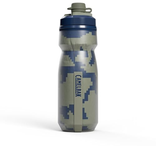 CamelBak Podium Dirt Chill Water Bottle 21oz, Deep Sea Digi Camo