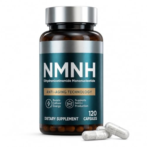 NMNH 1000 mg per porzione - Integratore Premium per NAD+, 120 Capsule (Vegano, Senza Glutine)-VERSION N2-1