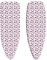Minky PP22906101 Supersize Smartfit Reflector Ironing Board Cover, White/Purple, 145 x 54 cm