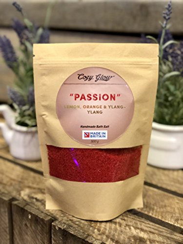 Cozy Glow Passion limone, arancio & ylang-ylang 300 g sale da bagno