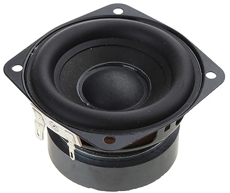 3.5 Speaker 4 Ohm 20W Power - Loudspeaker Full Range Horn 53mm Square Built-in High Fidelity
