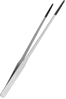 Pinza de alimentación de reptiles, diseño antideslizante para uso doméstico y profesional, herramienta de alimentación de anfibios, suministros para lagartos