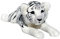 Wagner 2042 - Plüschtier Tiger Baby - liegend - Weiss - 50 cm