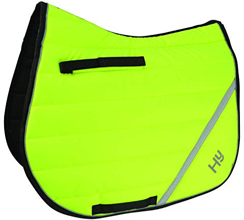 Y-H HyVIZ Reflector Comfort Saddle Pad Cob/Full