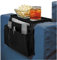 Sofa Armlehne Organizer Sofa Tasche Sofatablett Ablage Oxford Couch Sessel Stuhl hängen Aufbewahrungstasche für Buch, Magazin, Handy, Fernbedienung