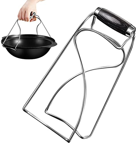 Clip di presa a piastra – Hot Gripper – Sollevatore – Clip per stoviglie | sollevatore portatile anti-scottatura per pentole calde, gadget, cucina, hotel, chef, ciotole, ristoranti
