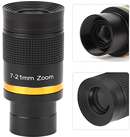 Télescope astronomique HD de 3,2 cm, zoom continu de 7 à 21 mm, oculaire d'astronomie pour observer la lune et les oiseaux