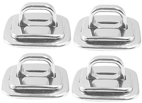 QUMIIRITY 4pcs Computer Lock Security Anchor Base for Laptop Tablet Fixed Plate Hardware Security Cable Lock USB for Desk Mount