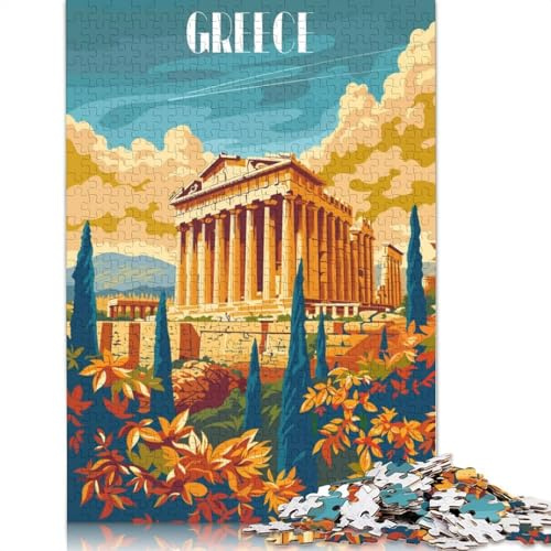 Puzzle für Erwachsene, 1000 Teile, Antikes Griechenland, Ruhm, Papierpuzzle, Puzzles für Erwachsene, Puzzles für Erwachsene und Jugendliche, 38 x 26 cm/1000 Teile
