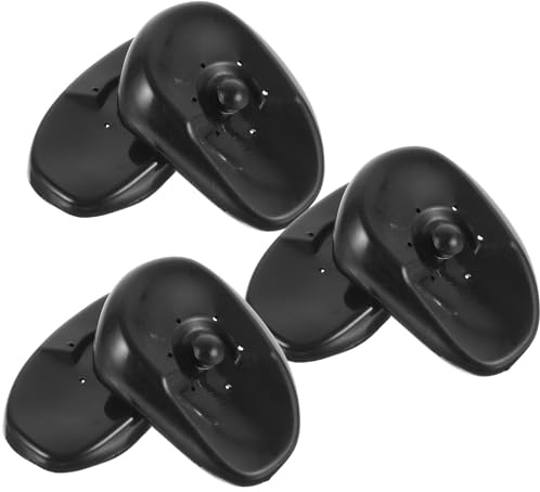 FOMIYES Tapones Oídos Impermeables para Teñir Cabello 3 Pares de Cubre Orejas Reutilizables de Plástico Protección Completa contra Tinte y Agua para Peluquería Profesional y Uso