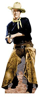 Cardboard People John Wayne Chaps Life Size Cardboard Cutout Standup
