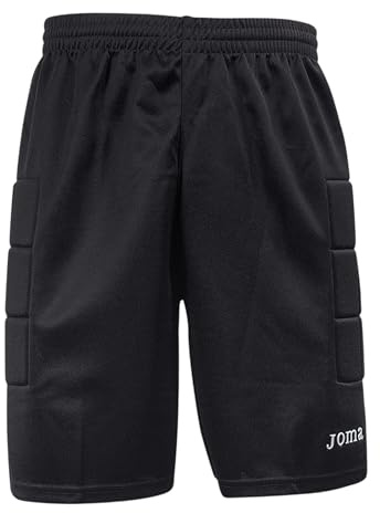 Joma Protect Pantalón Corto de Portero, Hombre, Negro, L