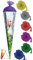 Schultüte - Schmetterlingsfee 35 cm - incl. Schleife mit Tüllabschluß - Zuckertüte Roth Schmetterling Schmetterlinge Blumen Blume Elfe Fee