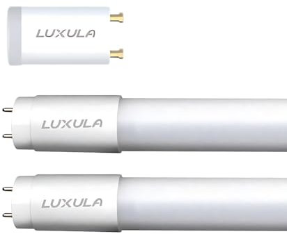 LUXULA 2er Pack LED Röhre 120cm - Kunststoff T8 G13-18W 2160lm - 4000K Neutralweiß - inkl. Starter-Brücke - Röhrenlampe Leuchstoffröhre Neonröhre
