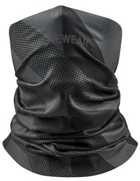 GORE WEAR Essence Light Neckwarmer, Black/Lab Graphite, ONE