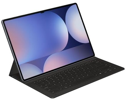 Samsung Book Cover Keyboard Slim Custodia per tablet con tastiera per Galaxy Tab S9 Ultra | Tab S10 Ultra, Nero