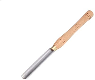 Jeanoko Herramienta de Torneado de Torno de Madera, Cincel de Torno de Gubia de Desbaste de Husillo con Inserto HSS para Carpintería, Tallado de Madera de Bricolaje