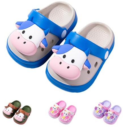 DRECAGE Zuecos Niños Sandalias Niña Zapatillas de Playa y Piscina Respirable Antideslizante Verano Zapatos de Jardín