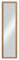 dreiBaum Wand- / Garderobenspiegel mit Holzrahmen, Buche lackiert - ca. 39 x 102,5 cm