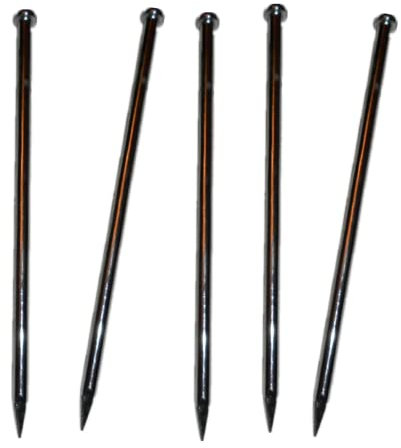 Chiodi in ferro/chiodi strutturali in legno/chiodi in ferro grandi/diametro 8mm*lunghezza 400mm*5pz