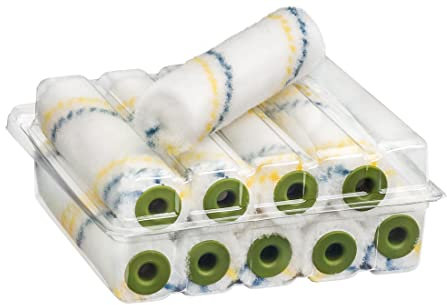 20 x Nylon Heizkörperwalzen Lackierwalzen 6cm 6mm Flor