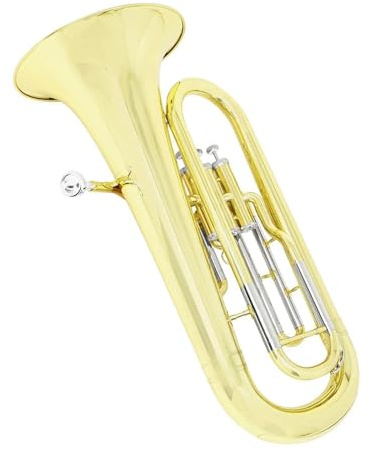 Euphonium Musikinstrumente Bb Euphonium 3 Tasten Vertikalventil Goldlack Baritonhorn Mit Musikinstrumenten Zubehörset