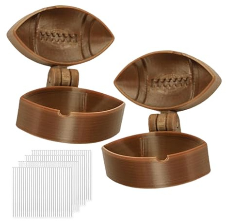 Football Cake Pop Molds | 2 Pieces Reusable Football Baking Tool With 100 Stick,Cake Pop Mold For Birthday Party Wedding Holiday Home Kitchen Classroom