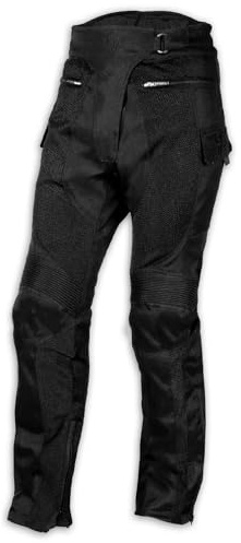 A-Pro Pantaloni Moto Jeans Mesh Tessuto Cordura Traforato Estivo Protezioni CE Uomo 34