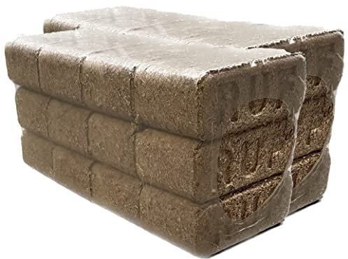 Holz-Briketts 20 kg - Brennholz Kaminholz Lange Glutdauer