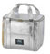 Elegante Be Cool City Kühltasche silber 29x18x21 cm - Einkaufstasche die kühlt und chick aussieht mit ergonomischen Griffen