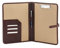 A4 Leder Klemmbrettmappe Braun – Handgefertigte Leder Notizmappe mit Klemme & hochwertige Schreibunterlage – Edle Leder Schreibplatte, A4 Klemmbrett Leder & Dokumentenhalter Leder - Noda
