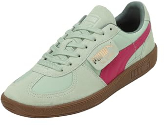 Puma Unisex - Adulto Palermo Og Sneaker, Verde Illusione-Granato Rose-Gum, 42 EU