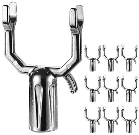 Housoutil Lot de 10 Supports en Métal pour Arbres Fruitiers, Obstbaum Zweig Krücke, en Forme De U Pflanzen Unterstützung pour La Période De Croissance des Fruits, Réutilisable, Et Pas Facile à Casser