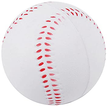 Biwwubik Pelota de béisbol deportiva de reducido para adultos 10 para competiciones de juego, entrenamiento de lanzamiento