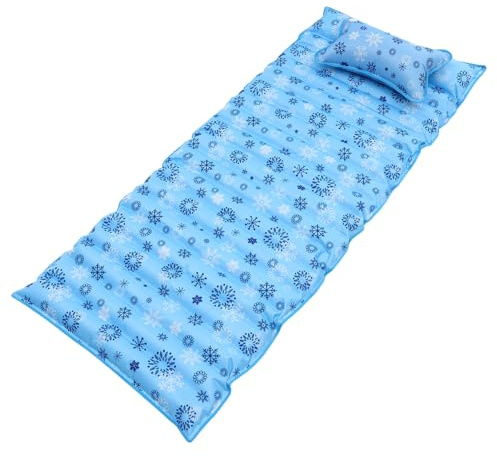 IMUSINICE Materasso ad Acqua Rinfrescante 190x75 Cm Cuscino D'acqua, Materassino per Studenti e Dormitori, Pvc Resistente Antiperdita, Facile da Riempire e Riporre
