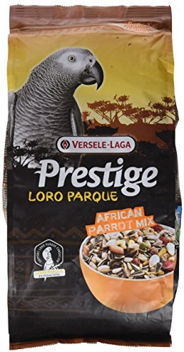 Versele-Laga Prestige Loro-Parque African Parrot Mix | 1 kg | Samenmischung für Afrikanische Papageien | Mit extrudierten VAM Körnchen | Vitamine & Mineralstoffe