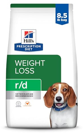 Hill's Prescription Diet r/d Weight Reduction Dry Dog Food, Chicken, 8.5 lb. Bag