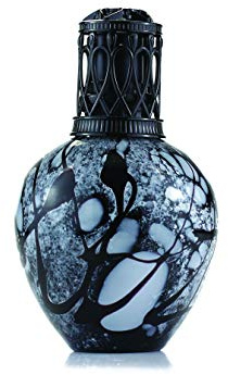 Glass Large Fragrance Lamp Ashleigh & Burwood Black Marble