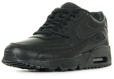 Nike Nike Air Max 90 LTR (GS) - Scarpe da Trail Running Bambino, Nero (Black/Black 001), 37.5 EU