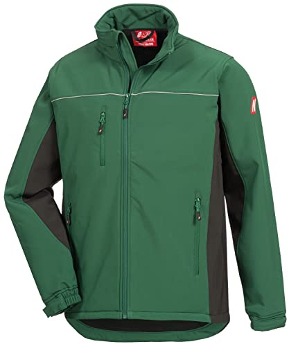 Nitras Motion Tex Light 7154 Softshelljacke - windfeste Jacke für die Arbeit - Grün - XXL