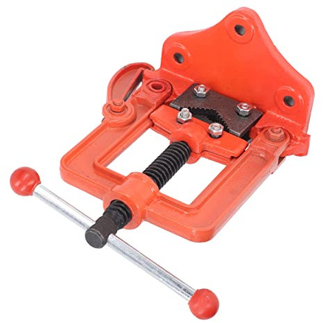 Hochleistungs-Rohrschraubstock mit Klemme, Gewindeschneider, Aufklappbar, Zum Schneiden und Gewindeschneiden von Rohren