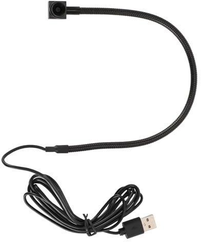 Cámara Web Central USB, Cámara Web de Pantalla Media de 5 MP con Micrófono Incorporado, Cámara de Conferencia con Enfoque Automático para PC Portátil, Plug and Play, para