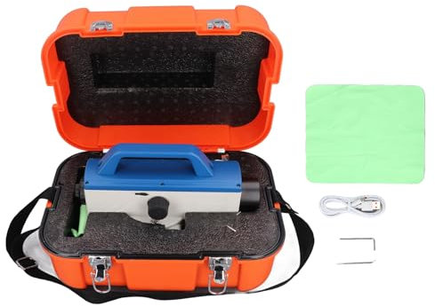 Optical Level, 42X Magnification FMC Coated Lens Optical Level, Bubble Observation System, for Construction Mining Road Measurement