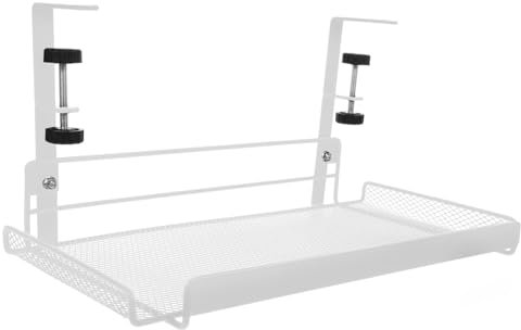 Operitacx Untertisch-aufbewahrungs-organizer Anklemmen Schreibtisch Organizer Für Stifte Notizbücher Und Smartphones Praktische Aufbewahrungslösung Für Homeoffice Und Büros