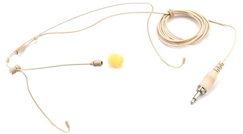 Headset Headwear Microphone with 3.5mm Screw Lock Plug